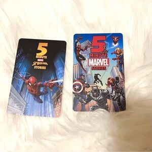 Yoto Card Bundle- 5 Min Spiderman & 5 Min Marvel Stories